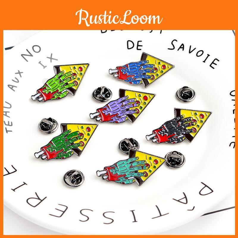 Эмалевая брошь премиум-качества с изображением ведьминских инструментов, черепа, кошки для Хэллоуина