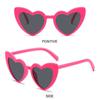 Vintage Heart-Shaped Sunglasses UV Protection Eyewear for Party, Balls, and Photo Props  for Women