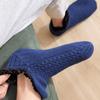 Осенние и зимние носки-тапочки, теплые домашние носки для женщин и мужчин, зимние носки, носки для сна, носки для ковров, тапочки, мужские нескользящие носки для йоги