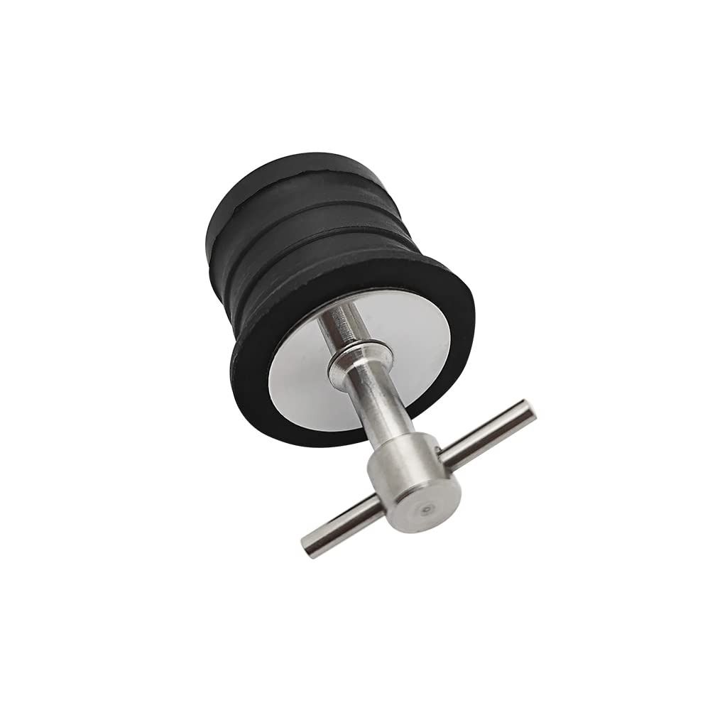 T-Handle Marine Rubber Plugs Twist -Turn Blockage Twist Locks Directly Boat Drain Plug Yachts