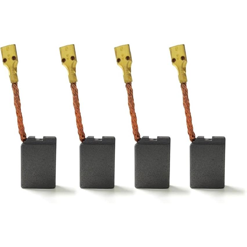 402874-07 Угловая шлифмашина Отрезная щетка, Угольная щетка, Совместимая со шлифмашиной DeWalt DW840 Электроинструменты Двигатель угловой шлифмашины - 4 шт.