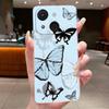 Case For ITEL A50C 4G Phone Case Clear Aesthetic Luxury Fashion Butterfly Flowers Soft TPU Silicone Cover for ITEL A50C Casing