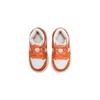 Детские кроссовки Air Jordan 1 High OG TD Starfish Orange White Cacao-Wow CU0450-101