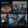 AK87 Men 1000mAh Battery Smart Watch 1.7-inch Large Screen GPS Track Heart Rate 3ATM Waterproof Wireless Call Sports Smartwatch