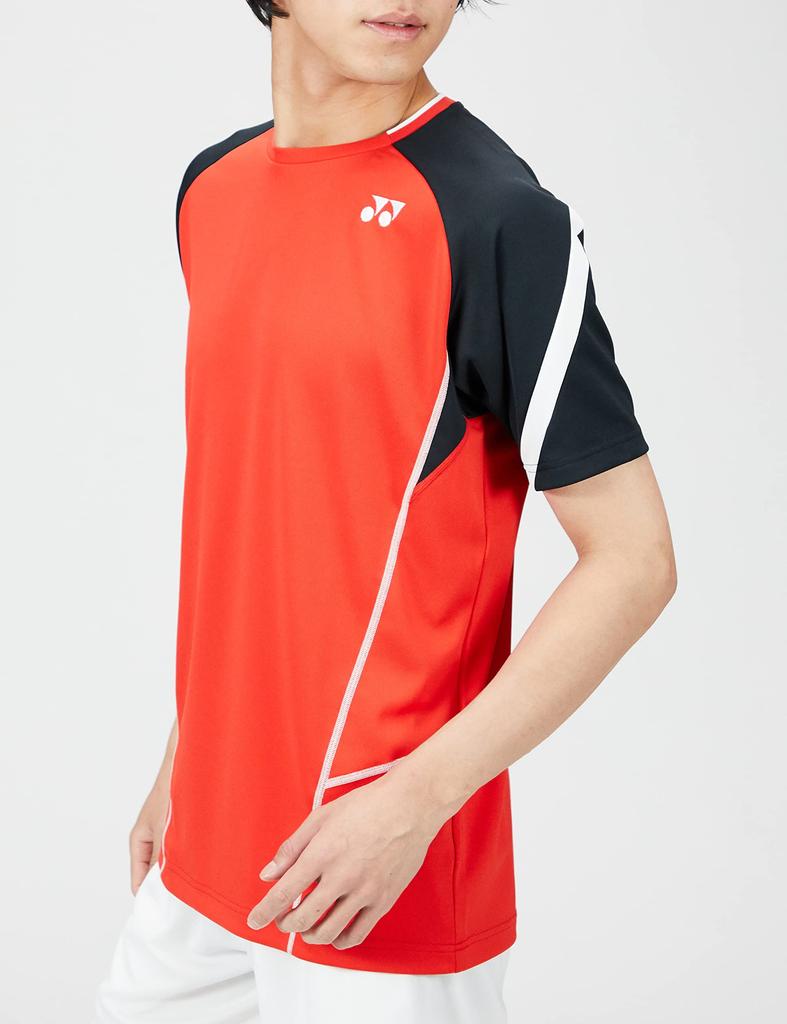 YONEX Футболка с коротким рукавом Game Красный огонь S, (596)