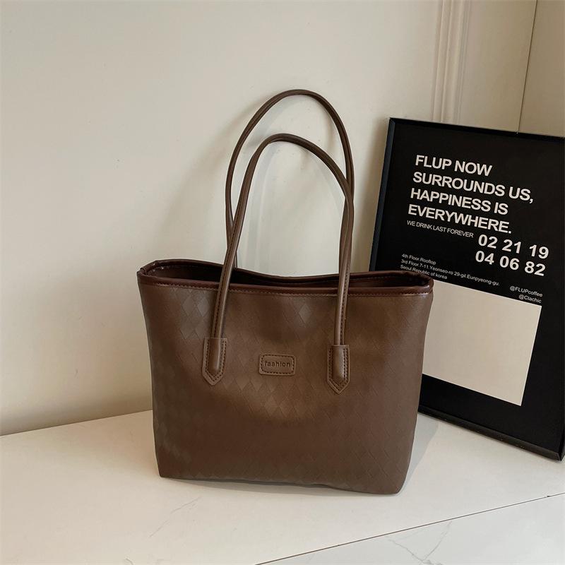 Large Capacity Bag for Women New High-quality Texture Tote Bag Shoulder Bag for Women College Students Class Handbag for Women
