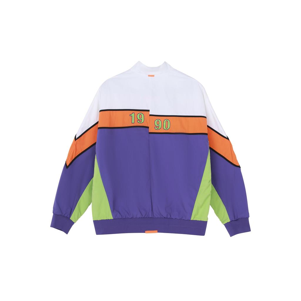 Куртка Li Ning Paris Fashion Week Runway, многоцветная мужская куртка в стиле пэчворк AJDN193-1