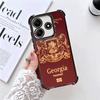 Georgia Passport Flag Plating Phone Case For Xiaomi Redmi Note 14 15 Pro Plus 13 12 11 11S 11T 10 9S 9 5G Anti-Fall Airabag Cove