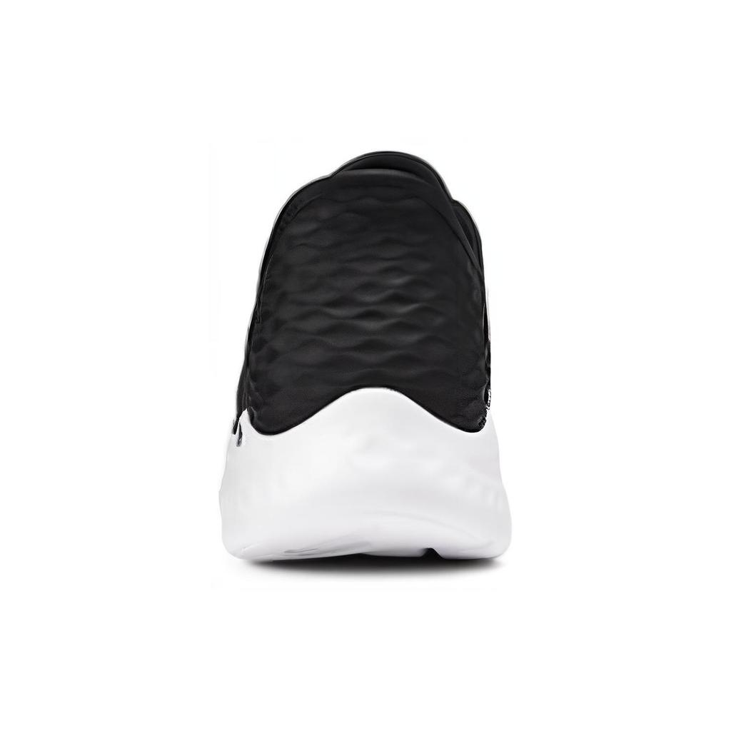 Skechers Слипоны Шнуровка Низкие Flash Fit Technology Беговые кроссовки Мужские кроссовки Черный Белый 220934-BKW