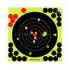 10 шт. 8-дюймовых наклеек-мишеней с брызгами, самоклеящиеся мишени-яблоки, флуоресцентно-желтые мишени для стрельбы на открытом воздухе и в помещении, для соревнований и практики