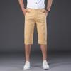 Мужские повседневные корейские версии модные хлопковые капри мужские брюки свободные прямые капри шорты брюки в западном стиле
