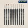 3 11Pcs Miniature Hook Pen Watercolor Soft Hair Oil Painting Long Hair Hand Painted Brush Gouache Acrylic Art Supplies