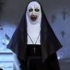 Nun Mask Scream Horror Ghost Face Headgear Scary Masquerade Mask Halloween Party Spoof Props Haunted House Cosplay Decoration