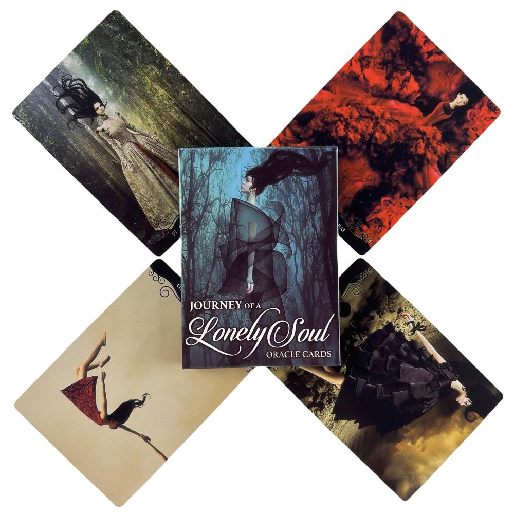 Карты Оракула Одинокой Души Удивительно Веселая Игра Астрология Таро Гадание Колода Английское Видение Издание Настольная Игра Для Вечеринки