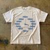 Relax Clock Tee | Minimal Typography Relaxation T-Shirt