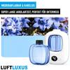 LUFTLUXUS Освежитель воздуха для автомобиля, Ароматизатор для помещения, Электрический, Перезаполняемый, Ароматический диспенсер