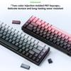 Настраиваемая 68-клавишная проводная механическая клавиатура с RGB-подсветкой, 2,4G+BT, с возможностью горячей замены, низкопрофильные пластиковые клавиши, для игрового компьютера