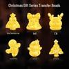 Gold-Plated Gingerbread & Reindeer Pendant Bracelets/Necklaces - Christmas Gift Series