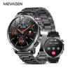 MEVADEN New 1.85 Inch Men's Bluetooth Call Smart Watch Sports Fitness Tracker Heart Monitor LED Flashlight Smartwatch For Android IOS 1000mAh AK95