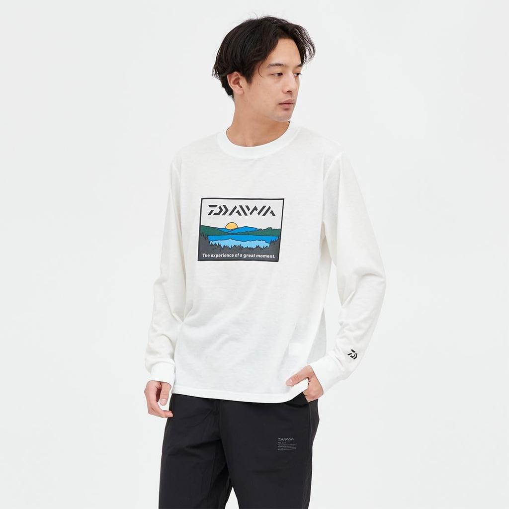 Fishing Net Lakeside White [DAIWA] T-shirt DE-6724