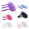 12-3PCS Professional Dart Flights 2BA Plastic Transparent Shafts Darts Anti-Drop Integrated Darts Flights for Indoor Outdoor
