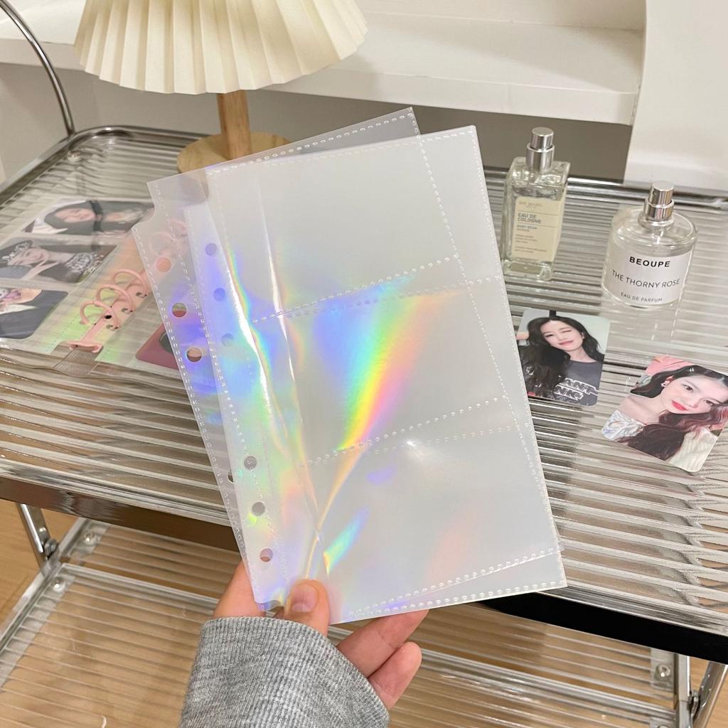 A6 Прозрачная ПВХ Обложка Для Альбома На Кольцах С Идолами K-Pop Хранение Книжка-Папка Для Pocards Дневник Обложка Школьные Канцелярские Товары Качество