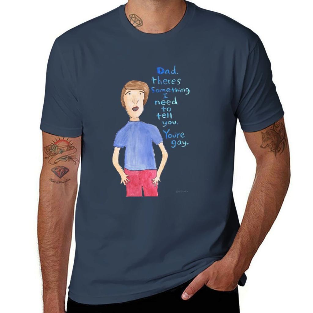 Your Dad Is Gay TShirt Soft AntiShrink Cotton Tee