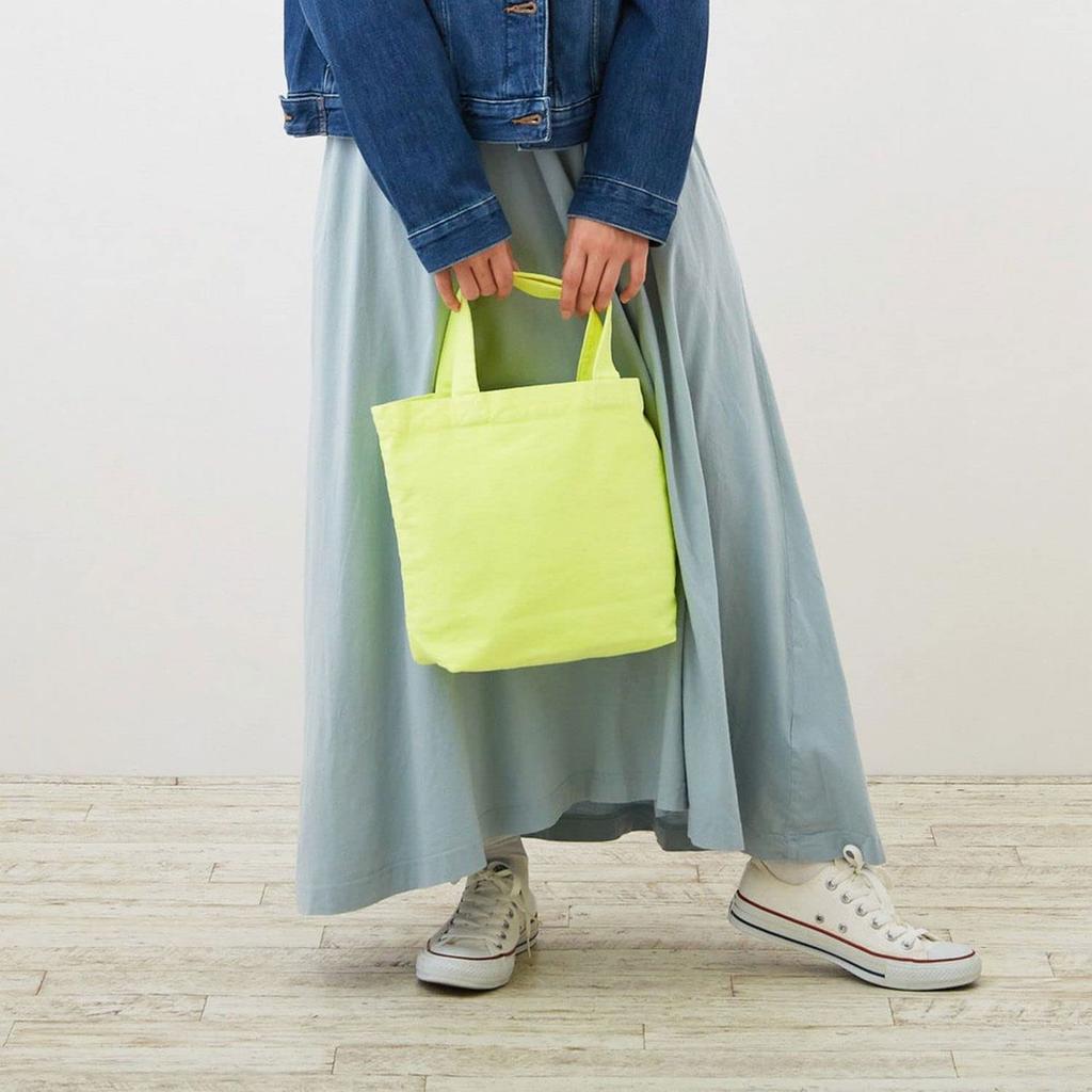 6468 Маленькая флуоресцентная сумка-тоут [Rootote] RT.DELI.SPARK-A (желтый)