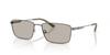 Солнцезащитные очки EMPORIO ARMANI матовые светлые 0EA2169, серые, коричневые, 57 мм, 3425/357