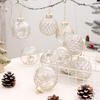 9 Pcs Christmas Ball Ornaments Shatterproof Christmas Decorative Balls Reusable Festival Hanging Ornaments for Christmas Tree Home Parties