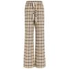 Women's Plaid Casual Trousers