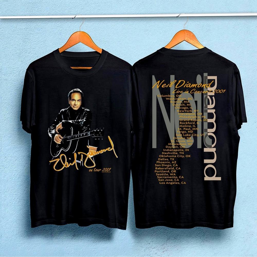 2001 Neil Diamond Concert Shirt Unisex T-Shirt