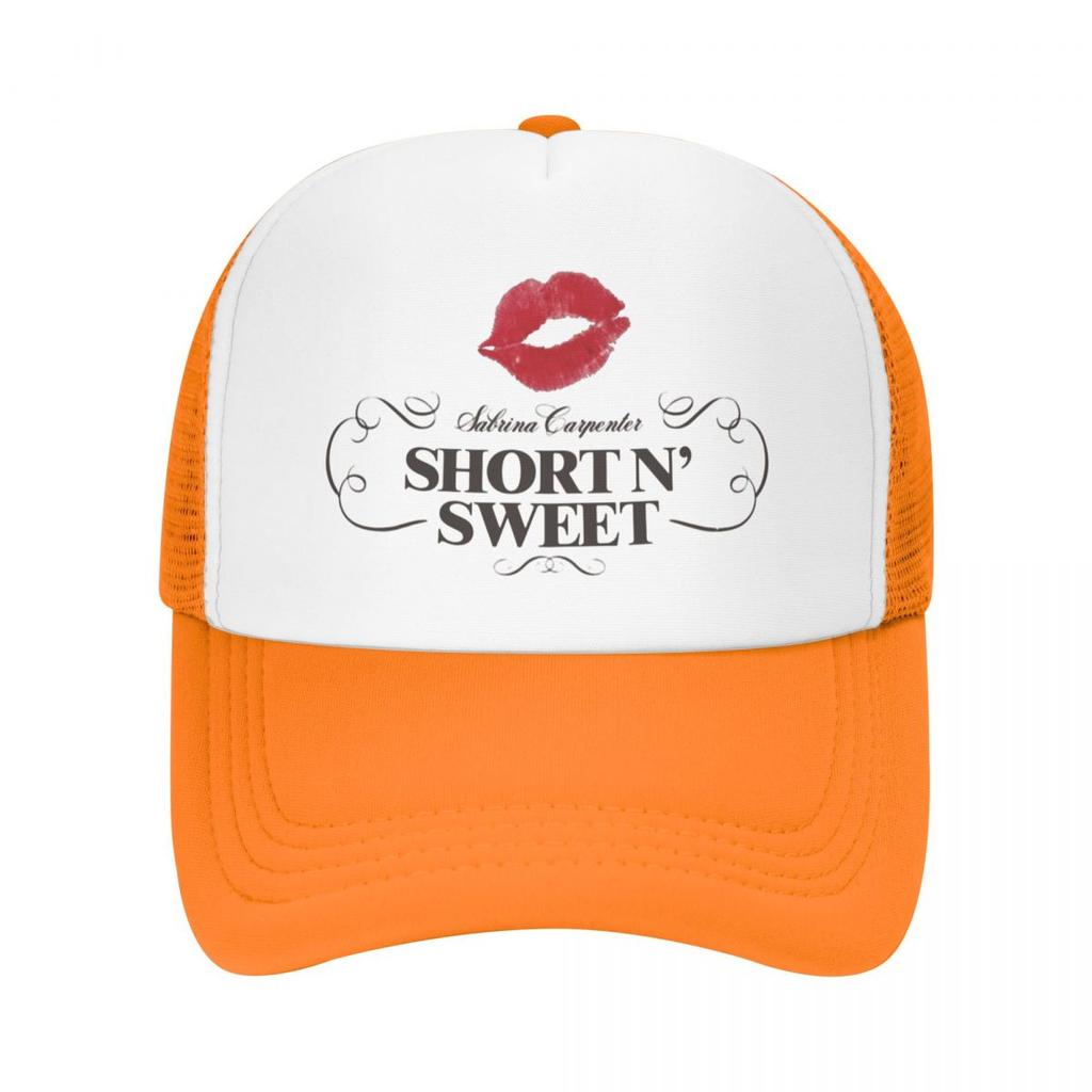 Sabrina Carpenter Short N' Sweet 2024 Album Baseball Caps Mesh Hats Sun Caps Sport Unisex Caps