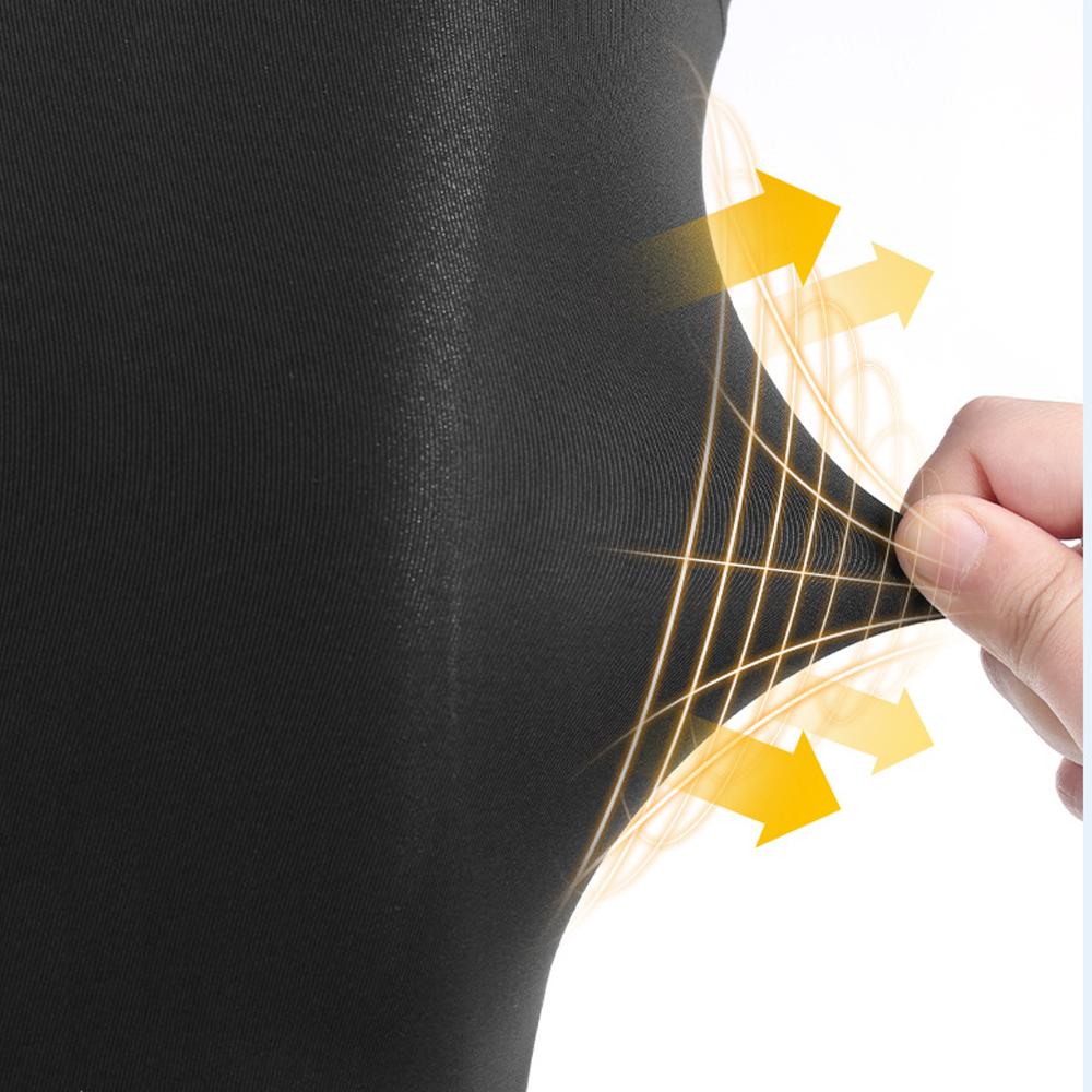 1 пара спортивных компрессионных рукавов для ног, длинные рукава для ног, спортивные велосипедные рукава для ног для мужчин, женщин, колен, бедер, икр, бега