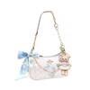 COACH shoulder bag [Customized bag] Teri 25 brand micro-label detachable strap bow silk scarf extension chain printed artificial Guanzizai basic model
