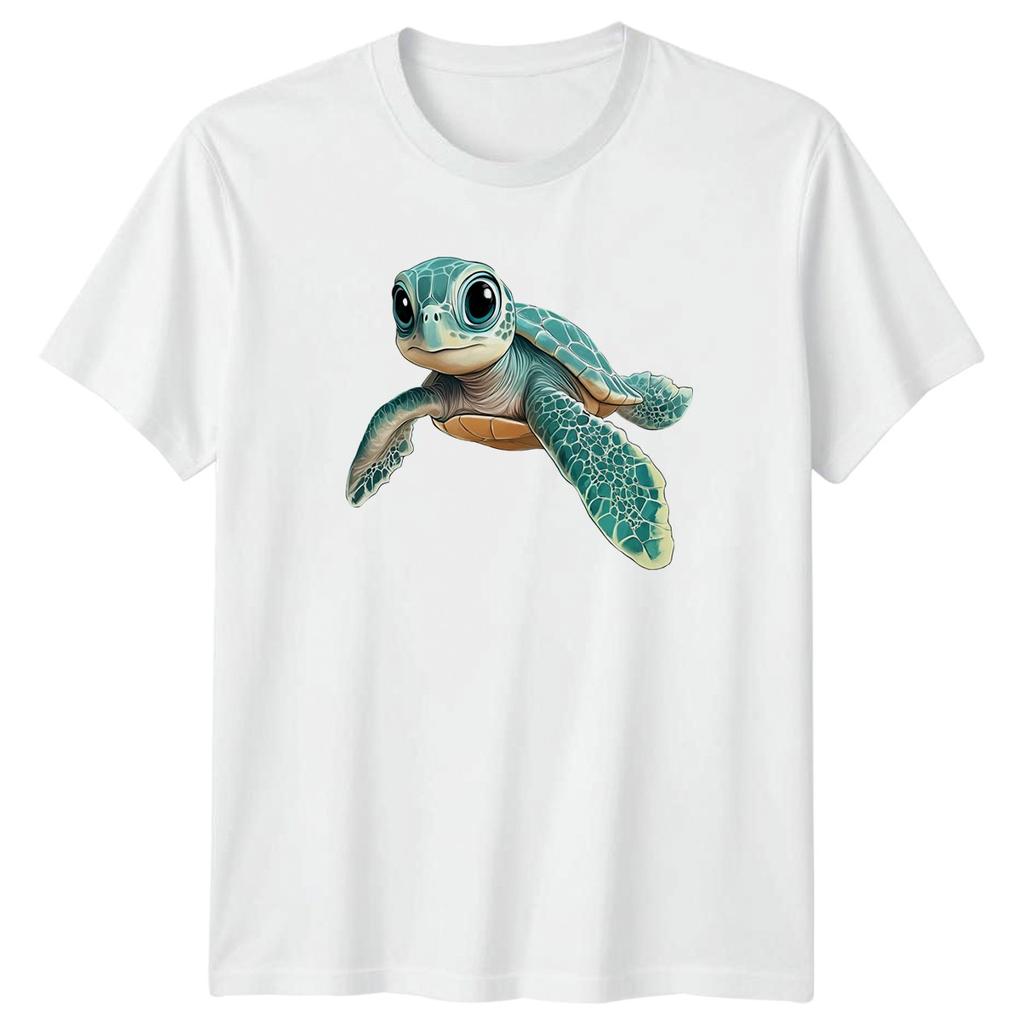 Cute Baby Sea Turtle TShirt Ocean Life Wildlife Birthday Gift For Him And Her