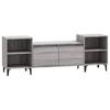 TV Cabinet Gray Sonoma 160x35x55 cm Particleboard
