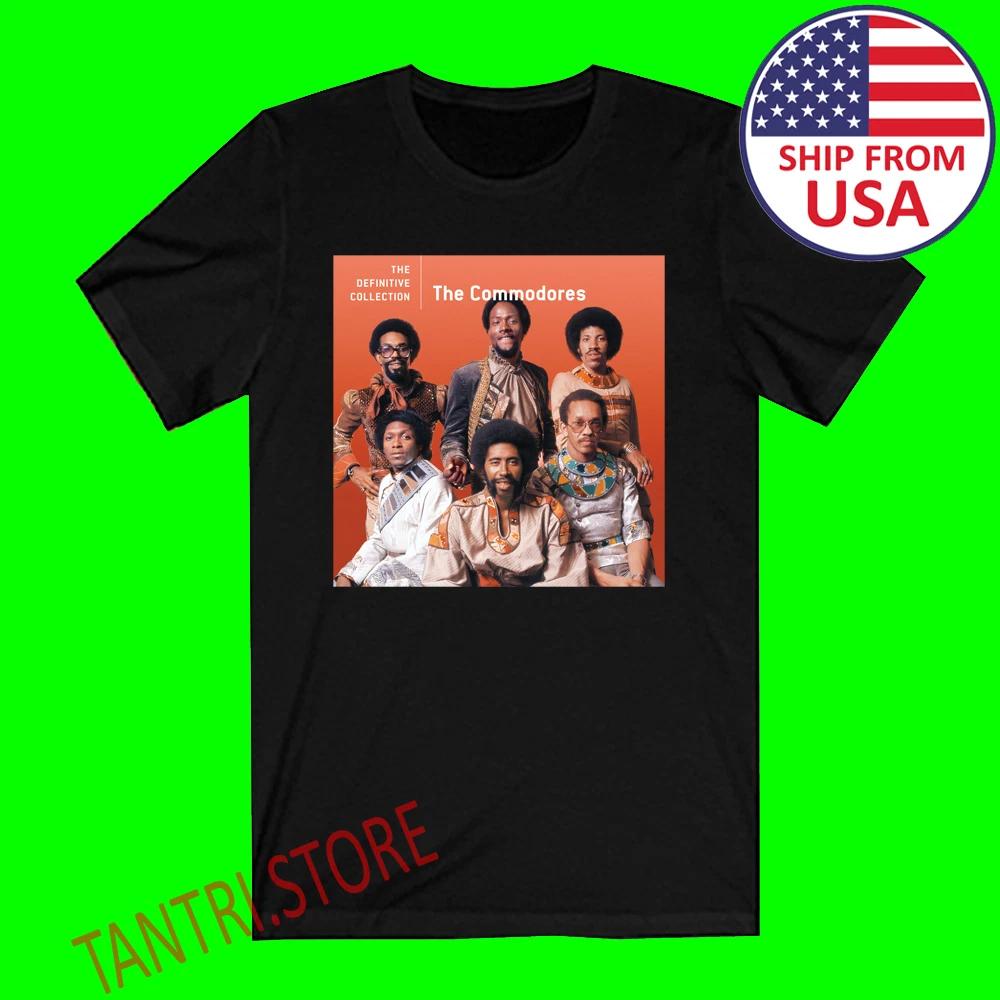 The Commodores Definitive Collection Мужская Черная Размер от S до 3XL