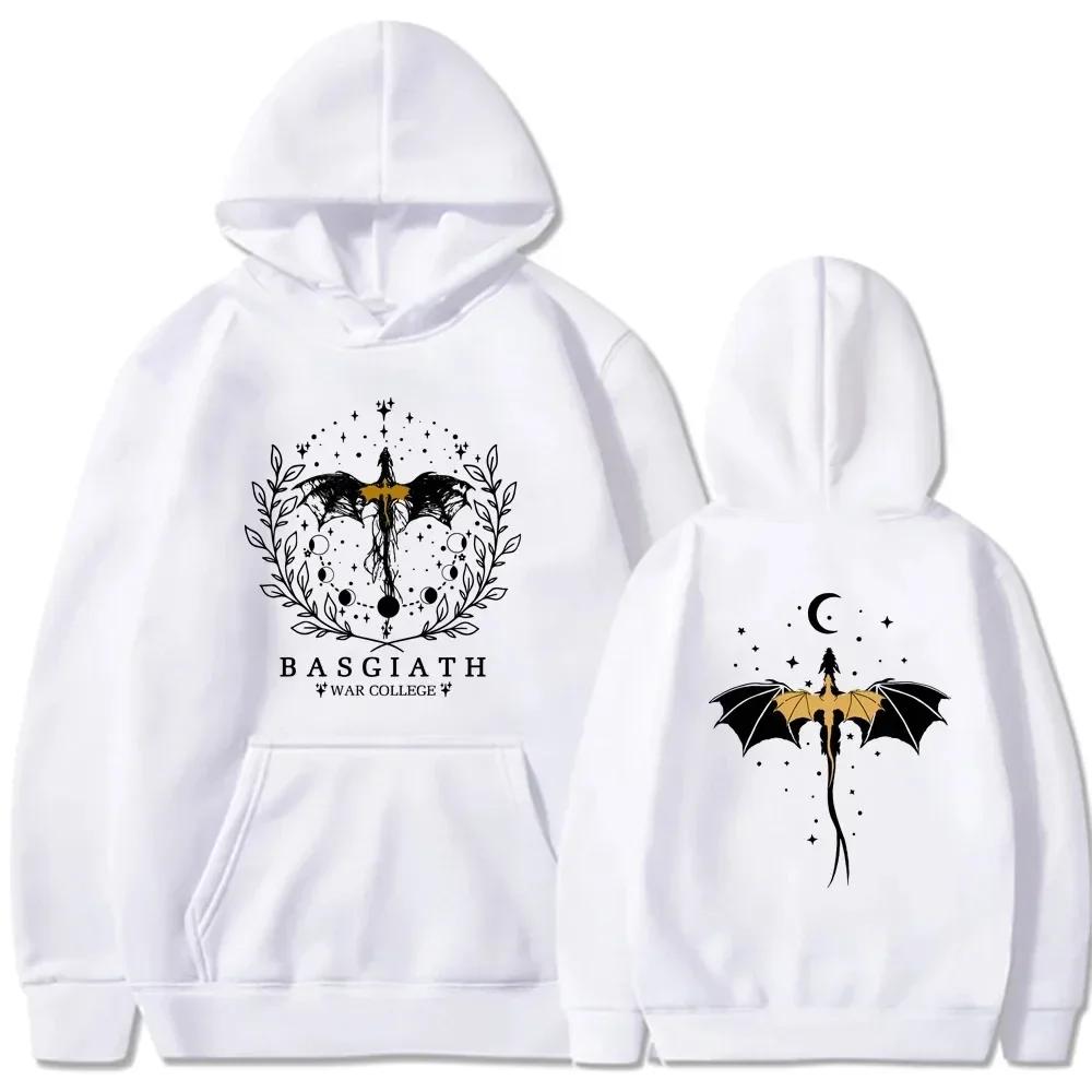 Basgiath War College Cotton Hoodies Fourth Wing Women Men Clothing Printed Graphic Spring Autumn Sweatshirt Tops