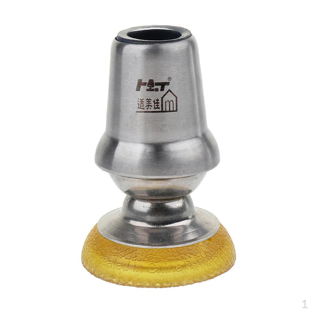 19mm / 22mm Degree Rotation Steel And Rubber Pole Crutch Tips