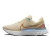 Nike React Infinity Run Flyknit 3 Sesame Metallic Copper Женские кроссовки Коричневые овсяно-белые DX1937-200