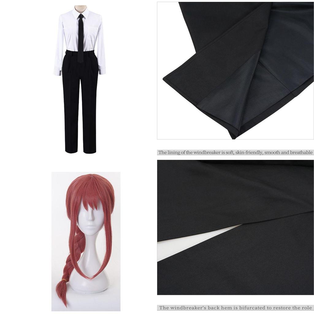 Потрясающий костюм для косплея Макимы из Человека-бензопилы для Хэллоуин-вечеринок и мероприятий