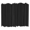 500Pcs Disposable Straws Black 13cm Plastic Coffee Cocktail Stirrers Straws Drink Tube Bar Party Accessories