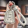 TPU Key Fob Cover with Keychain Lanyard For Cadillac Escalade Key Fob Cover 2015 2016 2017 2018 2019 2020 Accessories