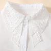 Women's Fashionable Embroidered Collar, Versatile Decoration, Detachable Chiffon Fake Collar