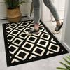 Crystal Velve Carpet For Entrance Hall, Kitchen, Durable And Stain-Resistant Simple Bathroom Foot Mat Home Decoration Acc