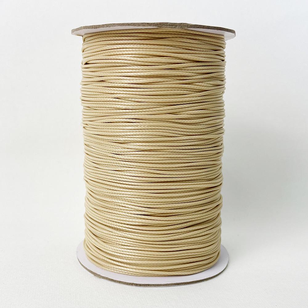 Корейская вощеная веревка 1 мм: Ювелирные изделия и подвеска Ожерелье/Плетеный браслет с ПУ кожей