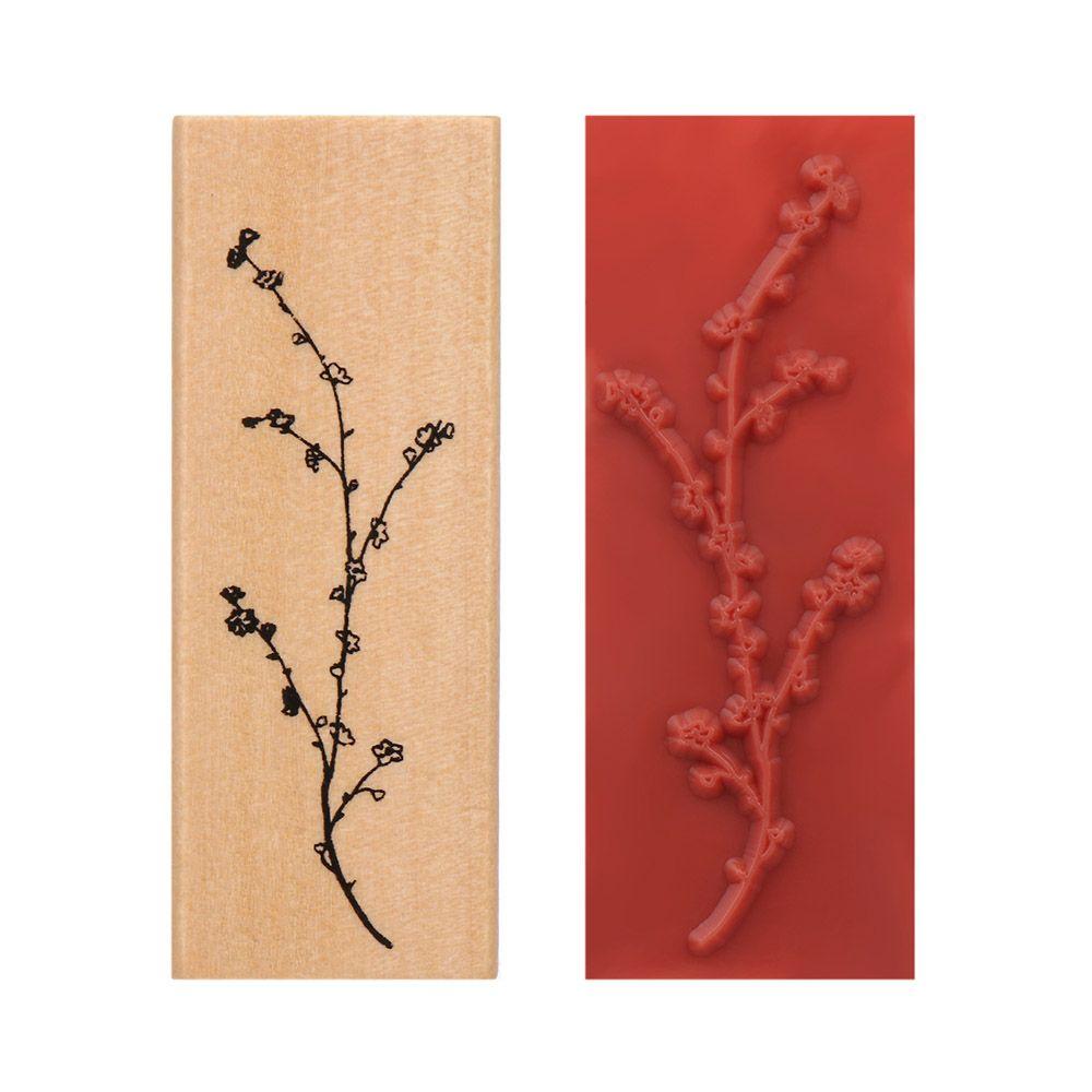 1 шт. Крафт стандартный штамп Домашнее искусство DIY Винтаж трава растения деревянные резиновые штампы Скрапбукинг