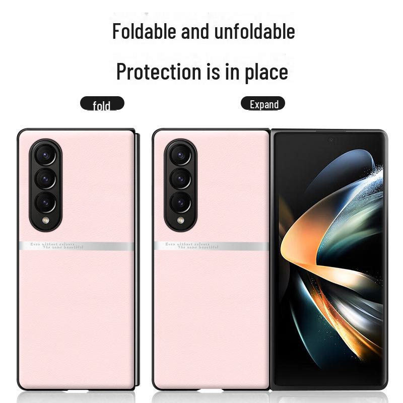 Чехол из жидкой кожи Samsung ZFold4: Защитный чехол от падения и обрастания — доставка целиком