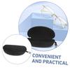 Portable Zipper Carabiner Sunglasses Protector Box Hard Eye Glasses Case Travel Pack Glasses Case Eyewear Accessories With Hook